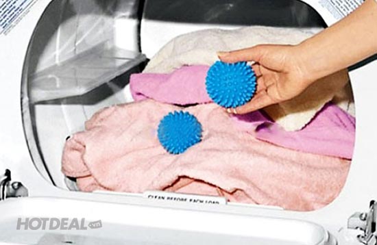 Combo 2 Banh Giặt Đồ Siêu Sạch Dryer Balls